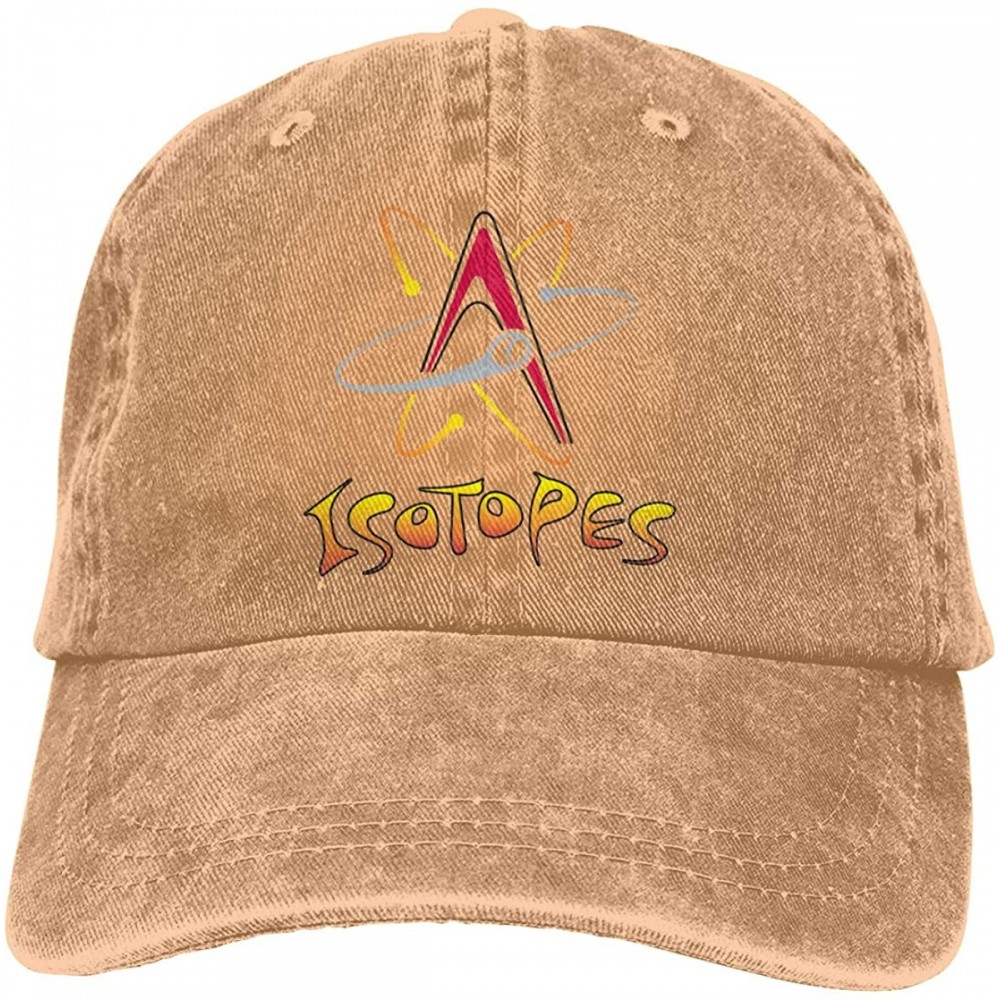 Baseball Caps Unisex Baseball Cap Albuquerque Isotopes Retro Washed Dyed Cotton Adjustable Denim Cap - Natural - CG18Y4SSEDX ...