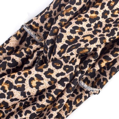 Headbands Leopard Headbands Hairbands Headband Bandanas - Dark Purple - CS18WZ2TOM3 $23.47