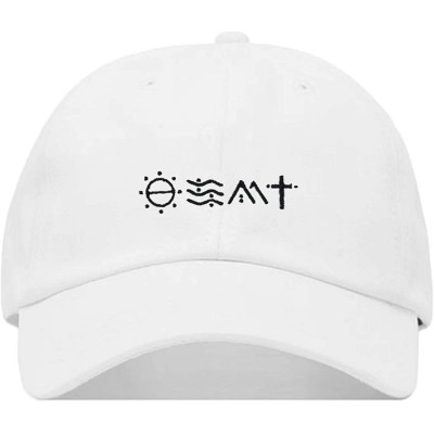 Baseball Caps RiseBaseball Embroidered Unstructured Adjustable Multiple - White - CP18CHI7OA9 $15.03