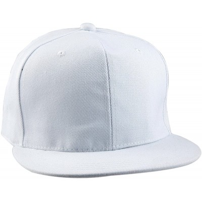 Baseball Caps Unisex Snapback Hats-Adjustable Flat Bill Baseball Caps Dancing Hip Hop Cap - 8-style S - CX18ERDRE4G $10.77