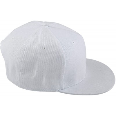 Baseball Caps Unisex Snapback Hats-Adjustable Flat Bill Baseball Caps Dancing Hip Hop Cap - 8-style S - CX18ERDRE4G $10.77