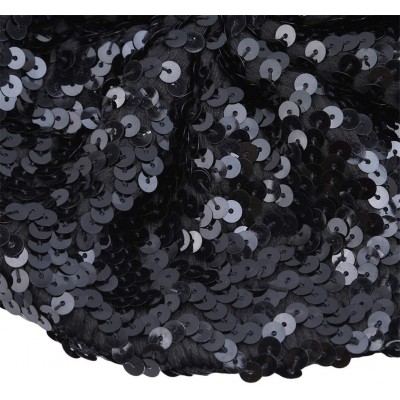 Berets Performance Dancing Vintage Headwear - Black - C018OZ447LH $8.07