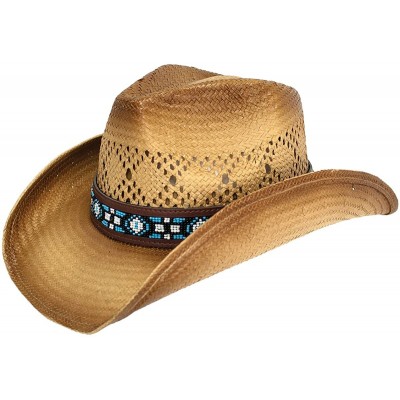 Cowboy Hats Carissa Drifter Cowgirl Hat for Women Tan - CF189TZS5U5 $50.67