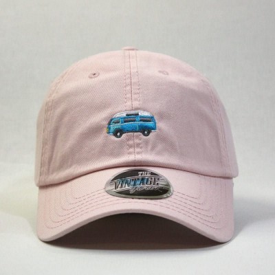 Baseball Caps Classic Washed Cotton Twill Low Profile Adjustable Baseball Cap - C Soft Pink - CO12L0OUEX9 $13.54