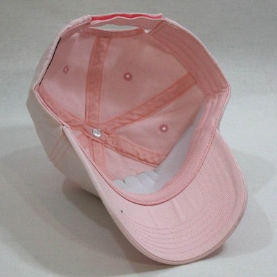 Baseball Caps Classic Washed Cotton Twill Low Profile Adjustable Baseball Cap - C Soft Pink - CO12L0OUEX9 $13.54