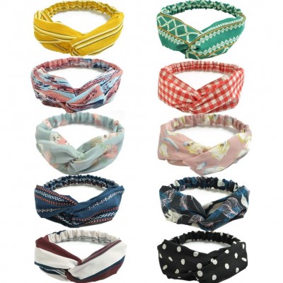Headbands Twisted Headbands Vintage Accessories - 10 Pack Style C - CL18RHWQ3DN $11.94