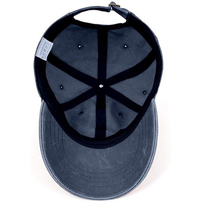 Baseball Caps Unisex Man's Baseball Cap Adjustable Mesh Caps Trucker Dad Hats Snapback Hat - Blue-1 - CG18A2Z79RM $19.13