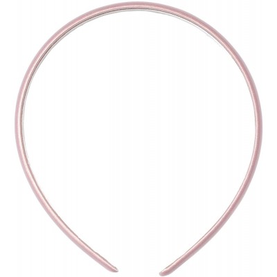 Headbands "London" Satin Headband - Dusty Pink - C312N709LS6 $6.97