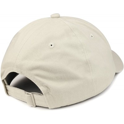 Baseball Caps Established 1945 Embroidered 75th Birthday Gift Soft Crown Cotton Cap - Stone - CA182H3QD64 $14.77