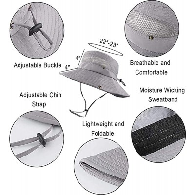 Sun Hats Men Women Sunscreen Cooling Hat Ice Cap Heatstroke Protection Cooling Cap Wide Brim Sun Hat with UV Protection - CX1...