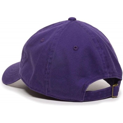 Baseball Caps Ghost Baseball Cap Embroidered Cotton Adjustable Dad Hat - Purple - CZ18RKAUR6W $16.58