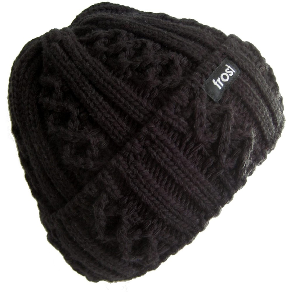 Skullies & Beanies Women Girls Winter Hat Warm Winter Beanie M2013-340 - Black - CD11IR1UIWL $16.10