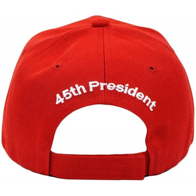 Baseball Caps Trump 2020 Keep America Great Embroidery Campaign Hat USA Baseball Cap - Signature- Red - CY18UDUI3D2 $13.21