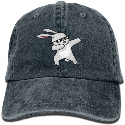 Baseball Caps Cowboy Hat Cap For Men Women Dabbing Easter Bunny - Navy - C318CEN9RO0 $20.00