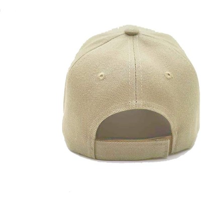 Baseball Caps Baseball Cap Casual Adjustable Plain Baseball Hat for Men Women Dad Tucker Ball Cap - 1 Pcs Khaki - CH192W4K0AZ...