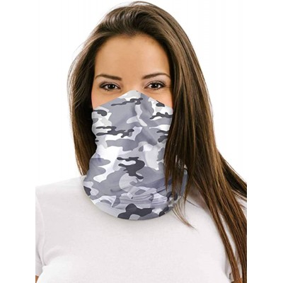 Balaclavas Seamless Neck Gaiter Fashion Bandana Sports Casual Headwear Headwrap Balaclava Helmet Liner - Gray2 - CN19844WU5U ...