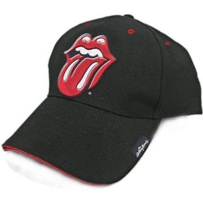 Baseball Caps The Classic Tounge Snapback Hat - Black - CE11XB7TUED $19.83