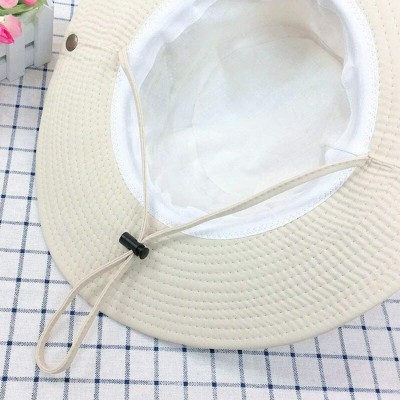 Sun Hats Outdoor Sun Hats Men Summer Sun Protection Wide Brim Boonie Hats - C018SYWW8SO $19.97