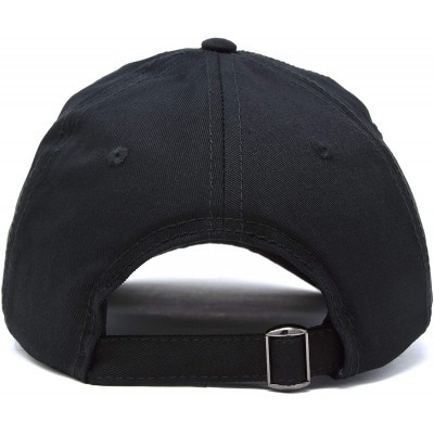 Baseball Caps Ghost Embroidery Dad Hat Baseball Cap Cute Halloween - Black - C218YR23ENL $12.97