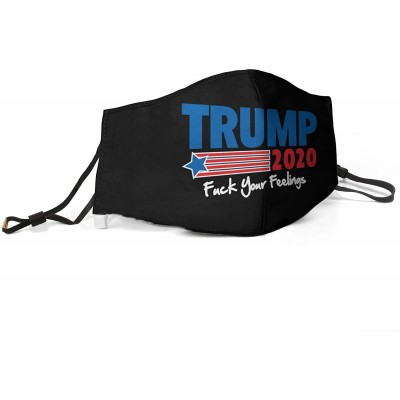 Balaclavas Women Men Face Cover Cover Muffle Anti Dust Mouth Trump 2020 Printed with Adjustable Earloop Face-Mask - CX197XKA0...