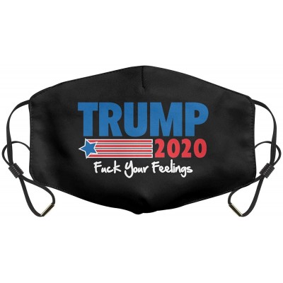 Balaclavas Women Men Face Cover Cover Muffle Anti Dust Mouth Trump 2020 Printed with Adjustable Earloop Face-Mask - CX197XKA0...