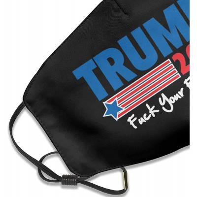 Balaclavas Women Men Face Cover Cover Muffle Anti Dust Mouth Trump 2020 Printed with Adjustable Earloop Face-Mask - CX197XKA0...