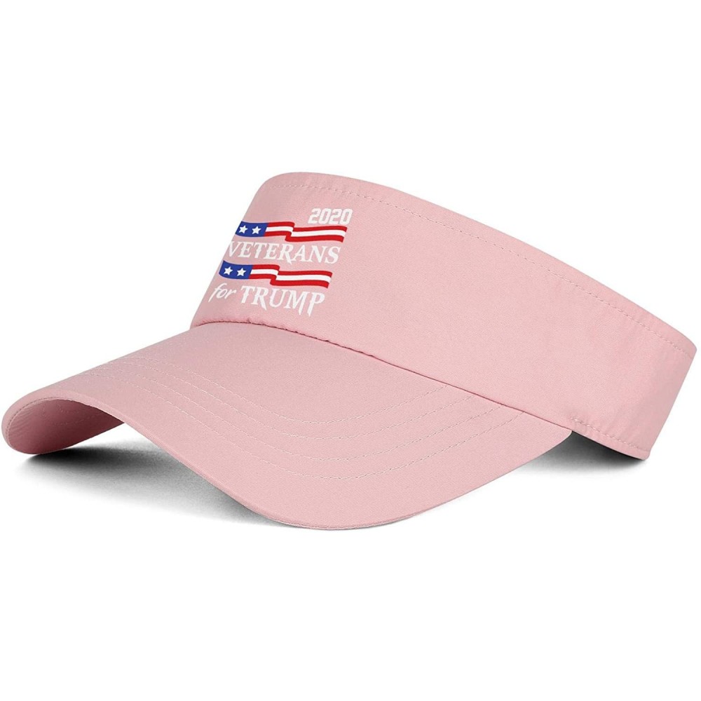 Visors Veterans Adjustable Cycling Running - Veterans for Trump-2 - CR18ZDG6QOO $19.16