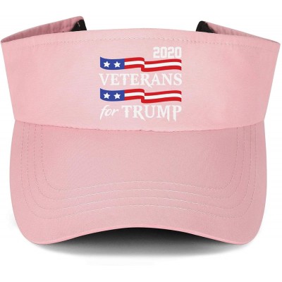 Visors Veterans Adjustable Cycling Running - Veterans for Trump-2 - CR18ZDG6QOO $19.16