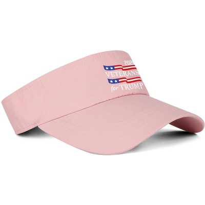 Visors Veterans Adjustable Cycling Running - Veterans for Trump-2 - CR18ZDG6QOO $19.16