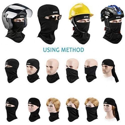 Balaclavas Balaclava Windproof Ski Balaclava for Cold Weather-1 Piece - Rose - CK18INXWUKO $11.22