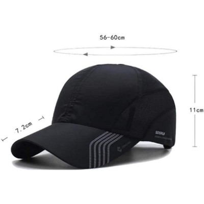 Baseball Caps Croogo Quick Drying Sun Hat UPF 50+ Baseball Cap Summer UV Protection Outdoor Cap Men Women Sport Cap Hat - Gar...