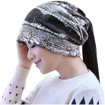Skullies & Beanies Unisex Amazing Hat and Scarf Dual-use Multifunctional Knit Headband - Multi Color 7 - CP186EGYMZU $15.22