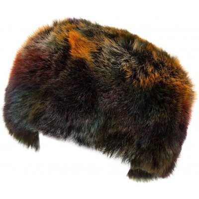 Skullies & Beanies Faux Fur Cossack Russian Style Hat for Ladies Winter Hats for Women - Colorful - C918Y385Q3E $12.83