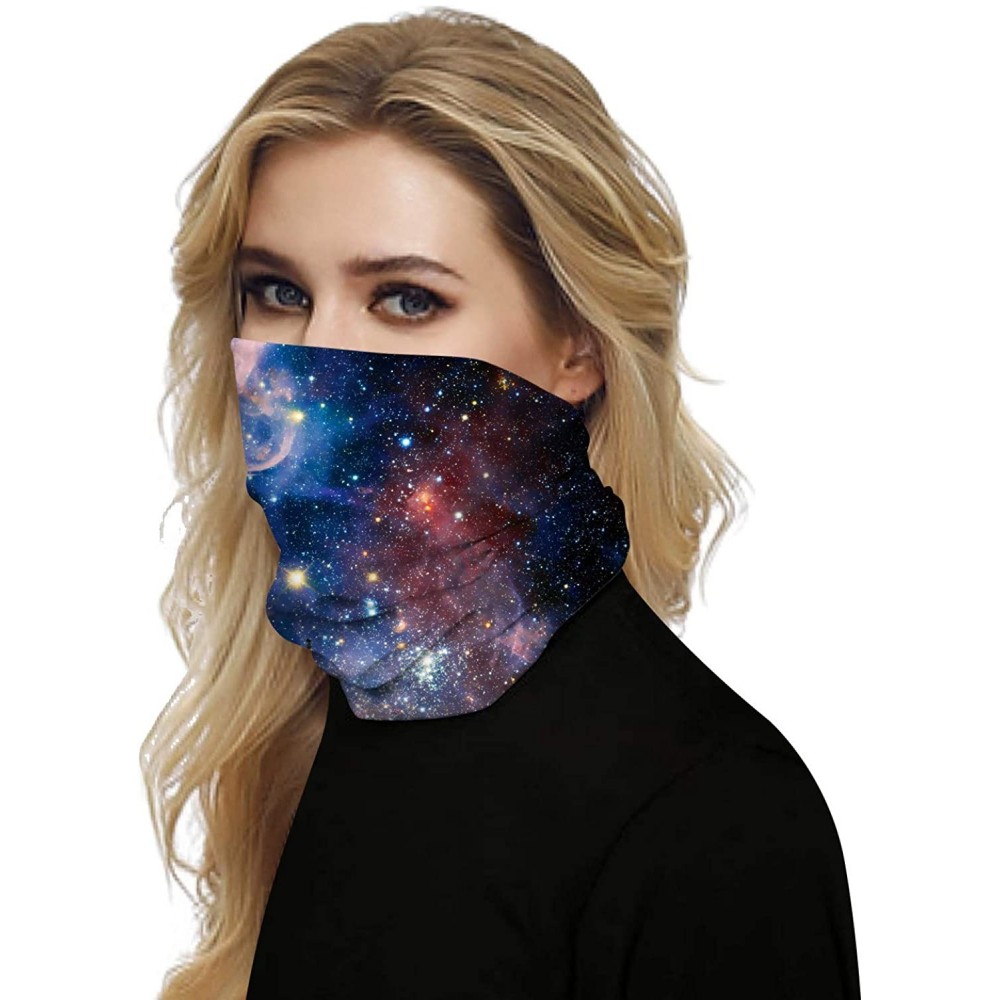 Skullies & Beanies Windproof Face Mask-Balaclava Hood-Cold Weather Motorcycle Ski Mask - Spark Sky - CZ197ZDKS8S $7.80