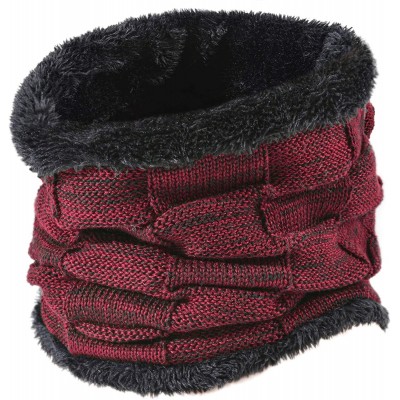 Skullies & Beanies Styles Oversized Winter Extremely Slouchy - Red Hat&scarf Set - C218ZZLURG3 $12.20