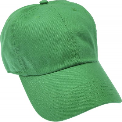 Baseball Caps Solid Cotton Cap Washed Hat Polo Camo Baseball Ball Cap [25 Dark Green](One Size) - CQ182TGKA6S $11.26