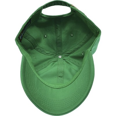 Baseball Caps Solid Cotton Cap Washed Hat Polo Camo Baseball Ball Cap [25 Dark Green](One Size) - CQ182TGKA6S $11.26