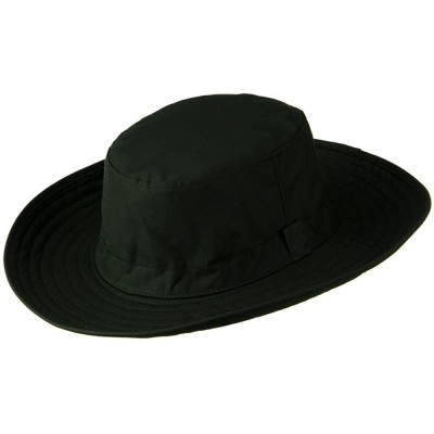 Cowboy Hats Extra Size Waxed Canvas Western Hat - Olive - CX11BKA238H $33.39