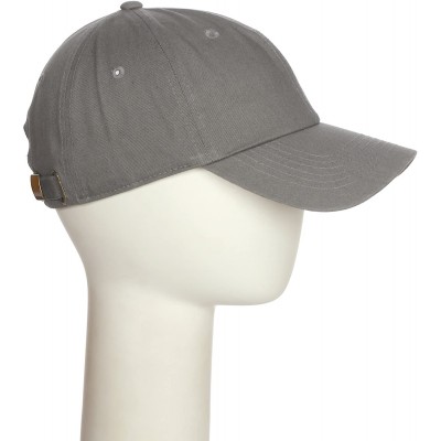 Baseball Caps Custom Hat A to Z Initial Letters Classic Baseball Cap- Light Grey White Black - Letter I - CZ18NH9WYQY $25.48