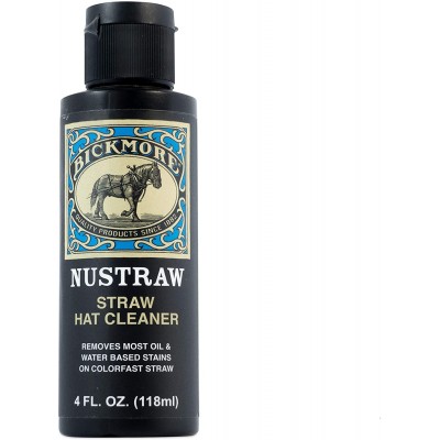 Cowboy Hats Nustraw Toxic Free Straw Cleaner Hat Care - 1-bottle - C9112S3OSJ3 $29.11
