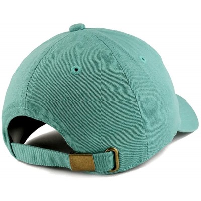 Baseball Caps Mami Embroidered Low Profile Soft Cotton Dad Hat Cap - Mint - CB18D586M32 $20.94