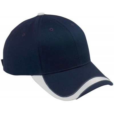Baseball Caps Sport Wave Baseball Cap (SWTB) - Navy/White - CH113MH73U5 $18.53