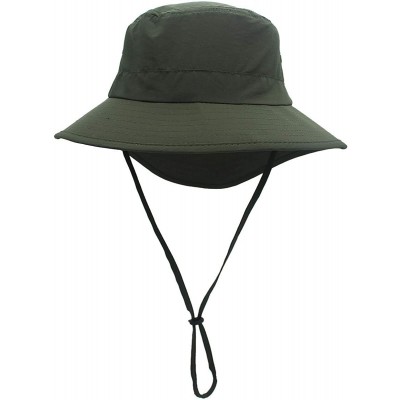 Sun Hats Unisex Outdoor Lightweight Breathable Waterproof Bucket Wide Brim Hat - UPF 50+ Sun Protection Sun Hats Shade - CT18...