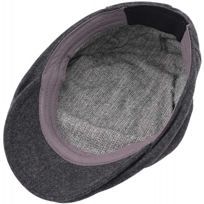 Newsboy Caps Stylish Flat Cap Newsboy Ivy Hat for Men Women Adjustable Paper Boy Hats for Spring Sumer - CR18OTLS083 $16.70