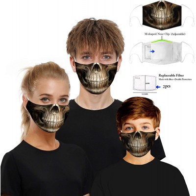 Balaclavas Bandana Rave for Men and Women Unisex Headwear Seamless Neck Gaiter - Mouth Mask Pat3 - CZ1989L7XWM $14.92