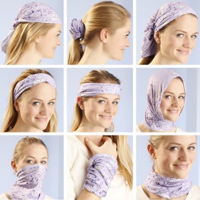 Headbands 12pcs/9pcs/6pcs Headband Bandana - Face Mask Headwear Neck Gaiter Shield Scarf - Geometry Shape(9pcs) - CD12HBB4RUL...