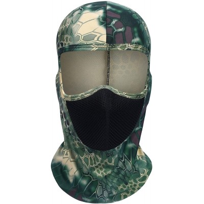 Balaclavas Hunting Balaclava- Camouflage Tactical Balaclava Elastic Universal Size - Camouflage D01 - C618AS6AYU3 $10.44