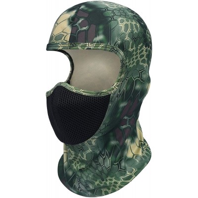 Balaclavas Hunting Balaclava- Camouflage Tactical Balaclava Elastic Universal Size - Camouflage D01 - C618AS6AYU3 $10.44