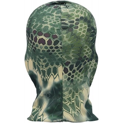 Balaclavas Hunting Balaclava- Camouflage Tactical Balaclava Elastic Universal Size - Camouflage D01 - C618AS6AYU3 $10.44