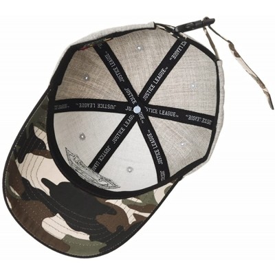Baseball Caps Superman Shield Baseball Cap Camouflage Pattern Cotton Hat AC11016 - Grey - CY18E5CT8G8 $19.26
